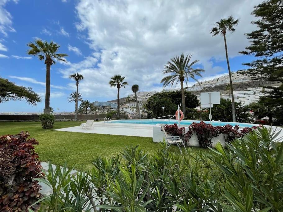Apartamento Puerto Rico - Primera Linea De Playa Mogán Esterno foto