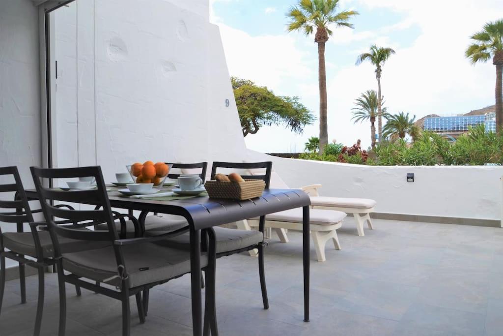 Apartamento Puerto Rico - Primera Linea De Playa Mogán Esterno foto