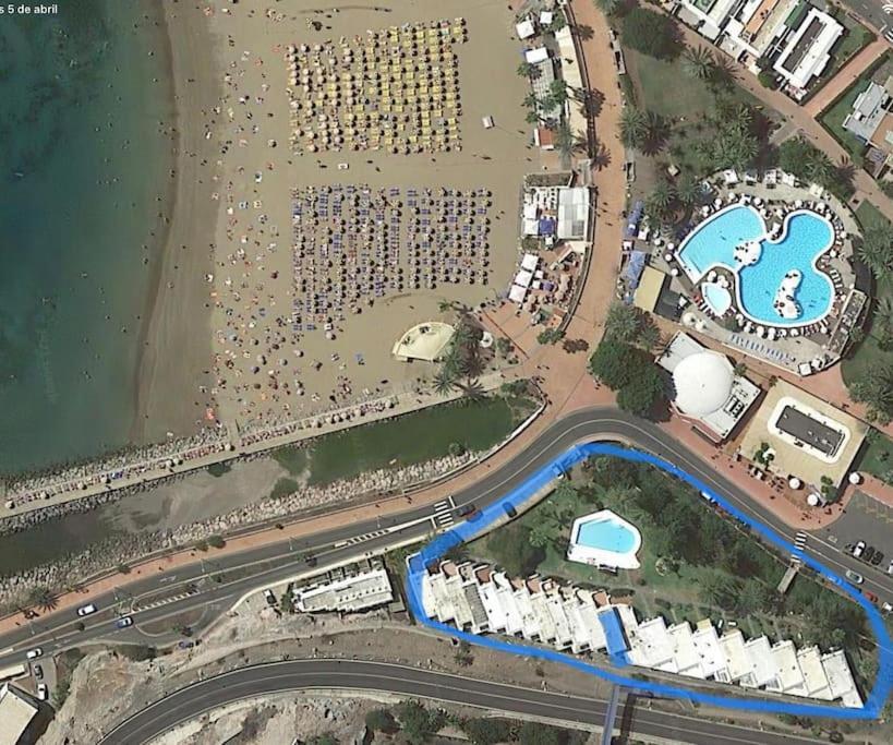 Apartamento Puerto Rico - Primera Linea De Playa Mogán Esterno foto